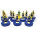 Subbuteo Andrew Table Soccer Asteras Tripolis 2014-2015 on classic Hasbro bases